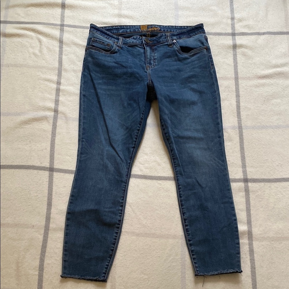 Kut from the Kloth Dark Blue Skinny Jeans